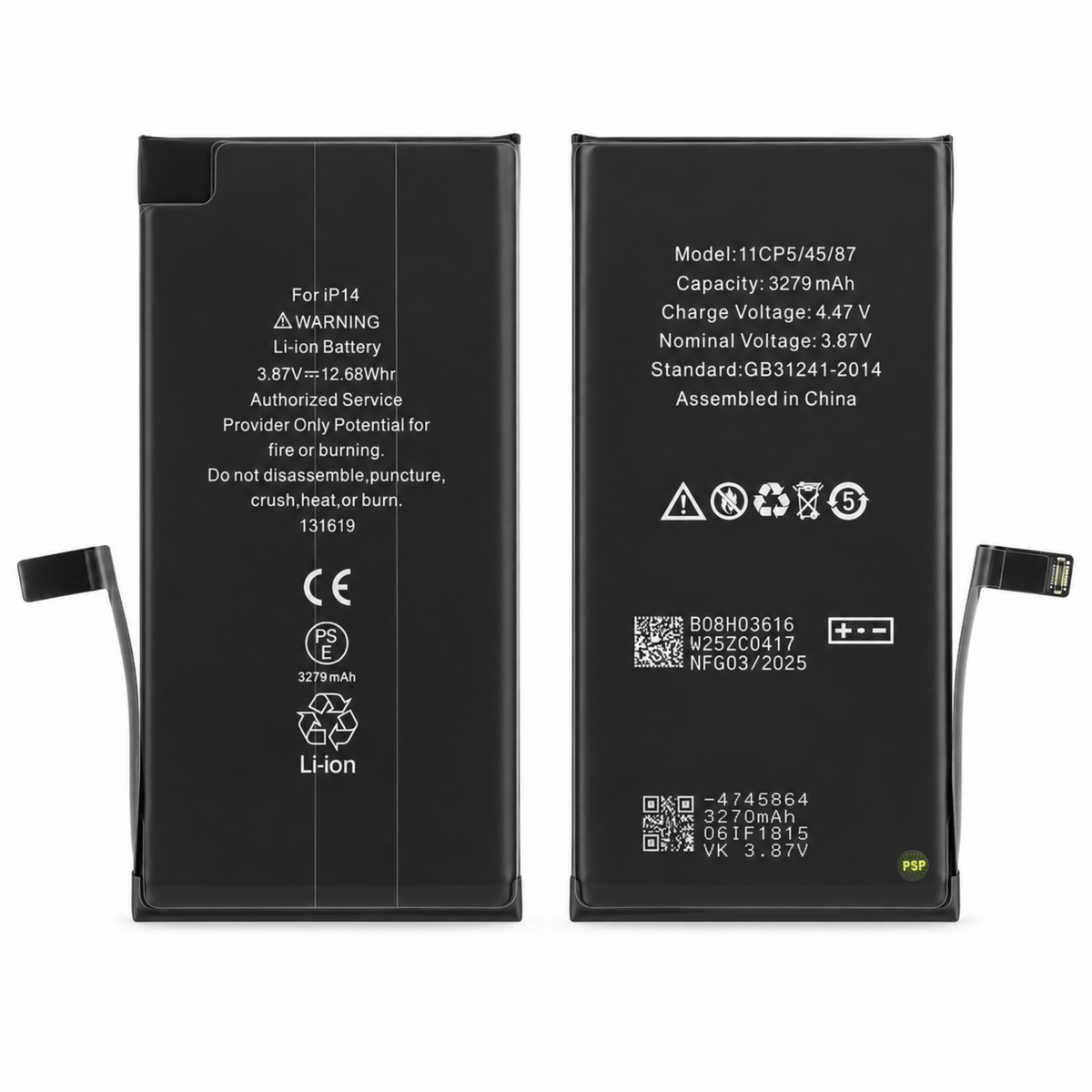 Batterie Ersatz Akku Diagnosefähig für iPhone 14 inkl. Akkukleber