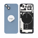Akkudeckel Back Cover inkl. Kamera Linse, Blitz Licht und Wireless Charging Flex für iPhone 14 Plus - Pulled