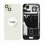 Akkudeckel Back Cover inkl. Kamera Linse, Blitz Licht und Wireless Charging Flex für iPhone 15 Plus - Pulled