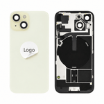 Akkudeckel Back Cover inkl. Kamera Linse, Blitz Licht und Wireless Charging Flex für iPhone 15 - Pulled