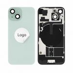 Akkudeckel Back Cover inkl. Kamera Linse, Blitz Licht und Wireless Charging Flex für iPhone 15 - Pulled