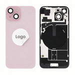 Akkudeckel Back Cover inkl. Kamera Linse, Blitz Licht und Wireless Charging Flex für iPhone 15 - Pulled