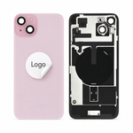 Akkudeckel Back Cover inkl. Kamera Linse, Blitz Licht und Wireless Charging Flex für iPhone 15 Plus - Pulled