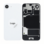 Akkudeckel Back Cover inkl. Kamera Linse, Blitz Licht und Wireless Charging Flex für iPhone 16e - Pulled