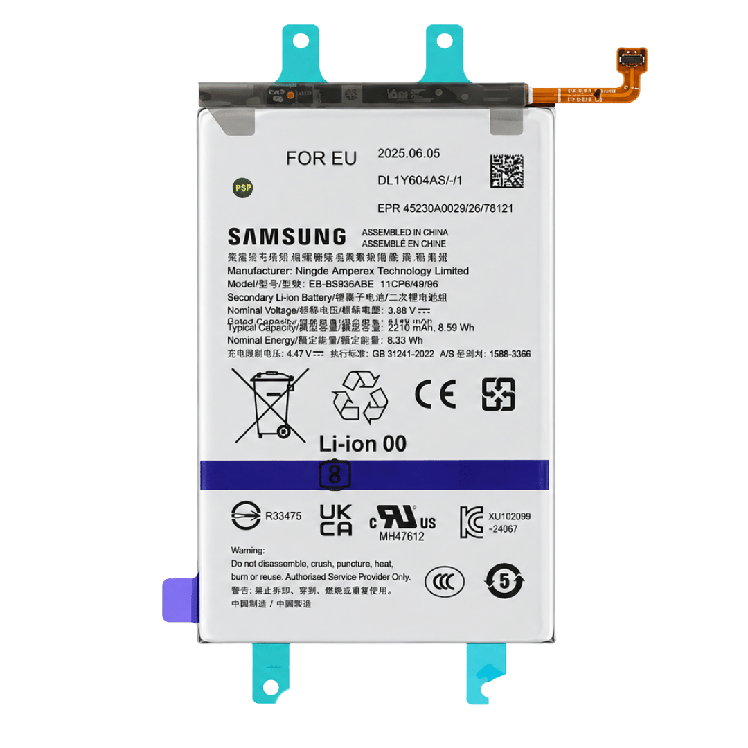 Batterie Akku EB-BF966ABE für Samsung Galaxy Z Fold 7 Haupt (SM-F966B) 2126mAh Service Pack