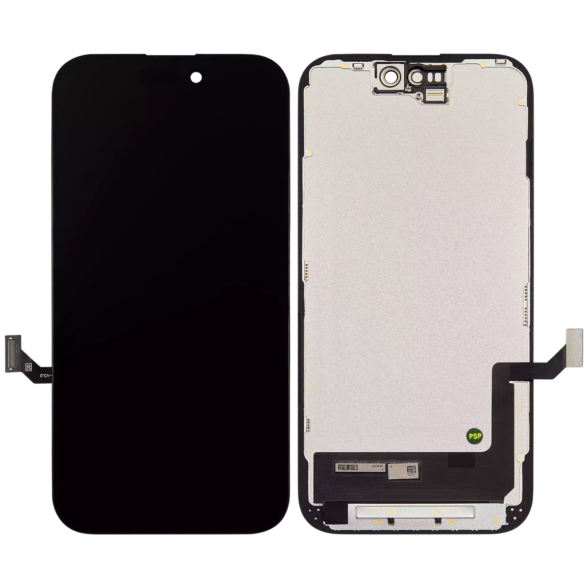 Display Bildschirm für iPhone 15 (60Hz) | Soft Oled | Schwarz