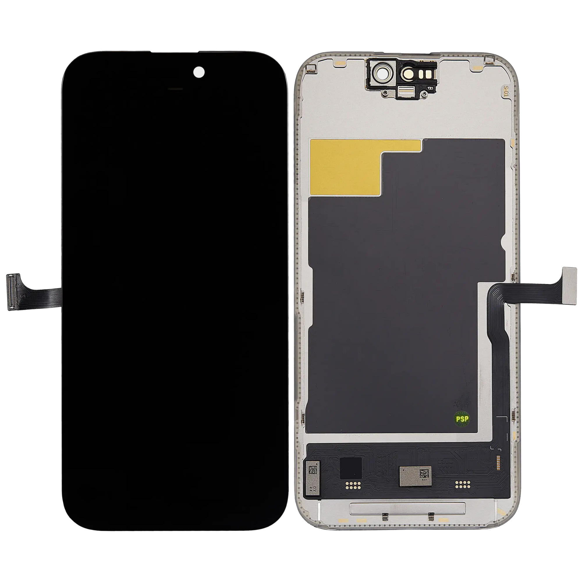 Display Bildschirm für iPhone 15 Pro (120Hz) | Soft Oled | Schwarz