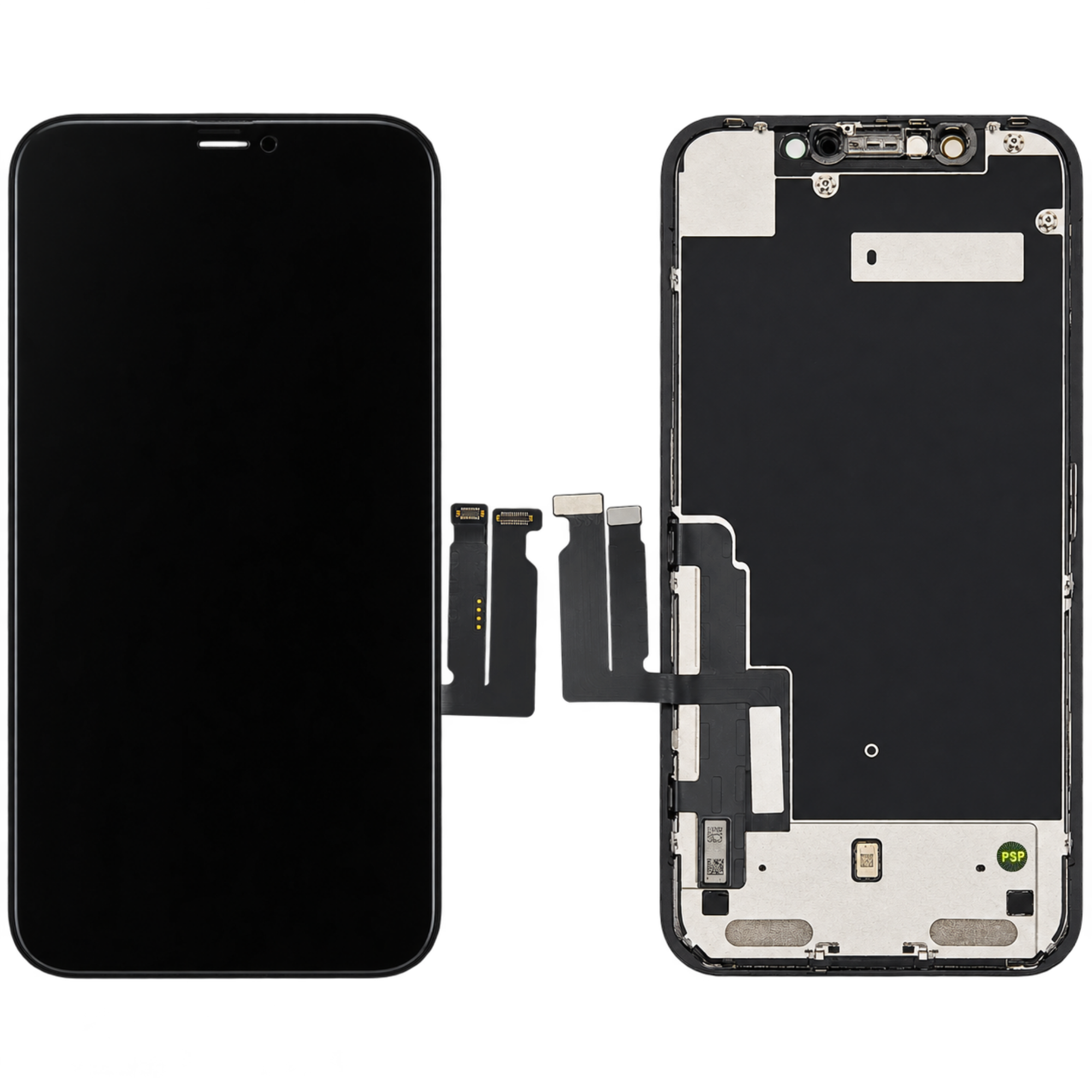 Display (inkl. Rückplatte) für iPhone XR Schwarz I Refurbished