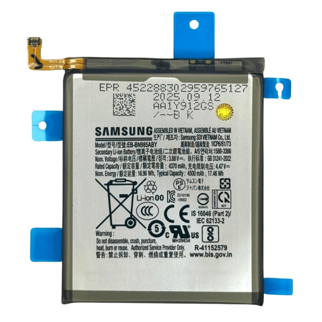Batterie Akku EB-BN985ABY für Samsung Galaxy Note 20 Ultra 5G (SM-N985/SM-N986) 5000mAh Service Pack