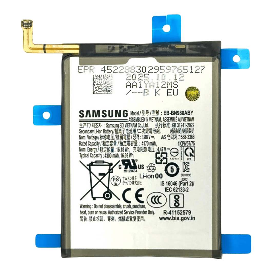 Batterie Akku EB-BN980ABY für Samsung Galaxy Note 20 (SM-N980/SM-N981) 4170mAh Service Pack
