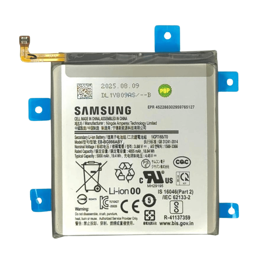 Batterie Akku EB-BG998ABY für Samsung Galaxy S21 Ultra 5G (SM-G998) 4855mAh Service Pack
